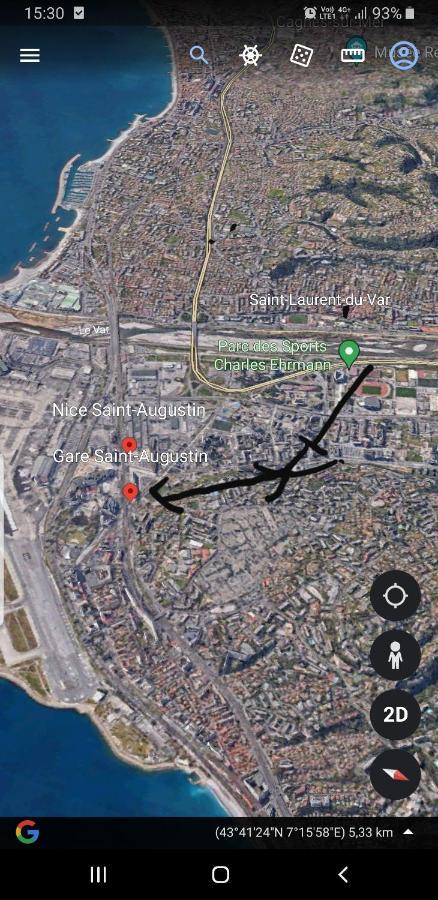 Appartements Renove 2023 Proche Aeroport 5Min, Gare Sncf 2 Min, Tramway Au Pied De L'Immeuble , Parking Possible, Renovated Apartments 2023 Near The Airport 5 Min, Train Station 2 Min, Tram Next To The Building 1 Min, Parking Possible นีซ ภายนอก รูปภาพ