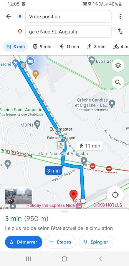 Appartements Renove 2023 Proche Aeroport 5Min, Gare Sncf 2 Min, Tramway Au Pied De L'Immeuble , Parking Possible, Renovated Apartments 2023 Near The Airport 5 Min, Train Station 2 Min, Tram Next To The Building 1 Min, Parking Possible นีซ ภายนอก รูปภาพ